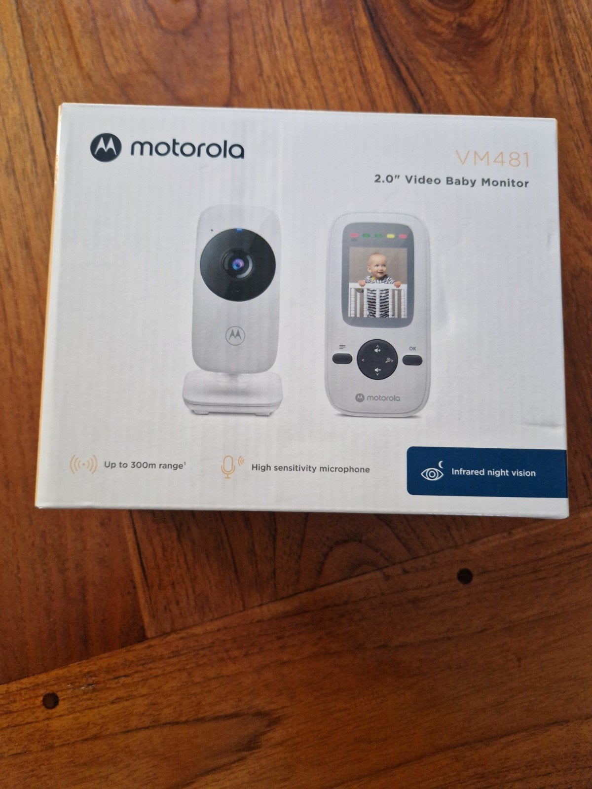 Motorola VM481 Video Babyfoon met Camera, Ophalen of Verzenden, Nieuw, 250 meter of meer, Camera
