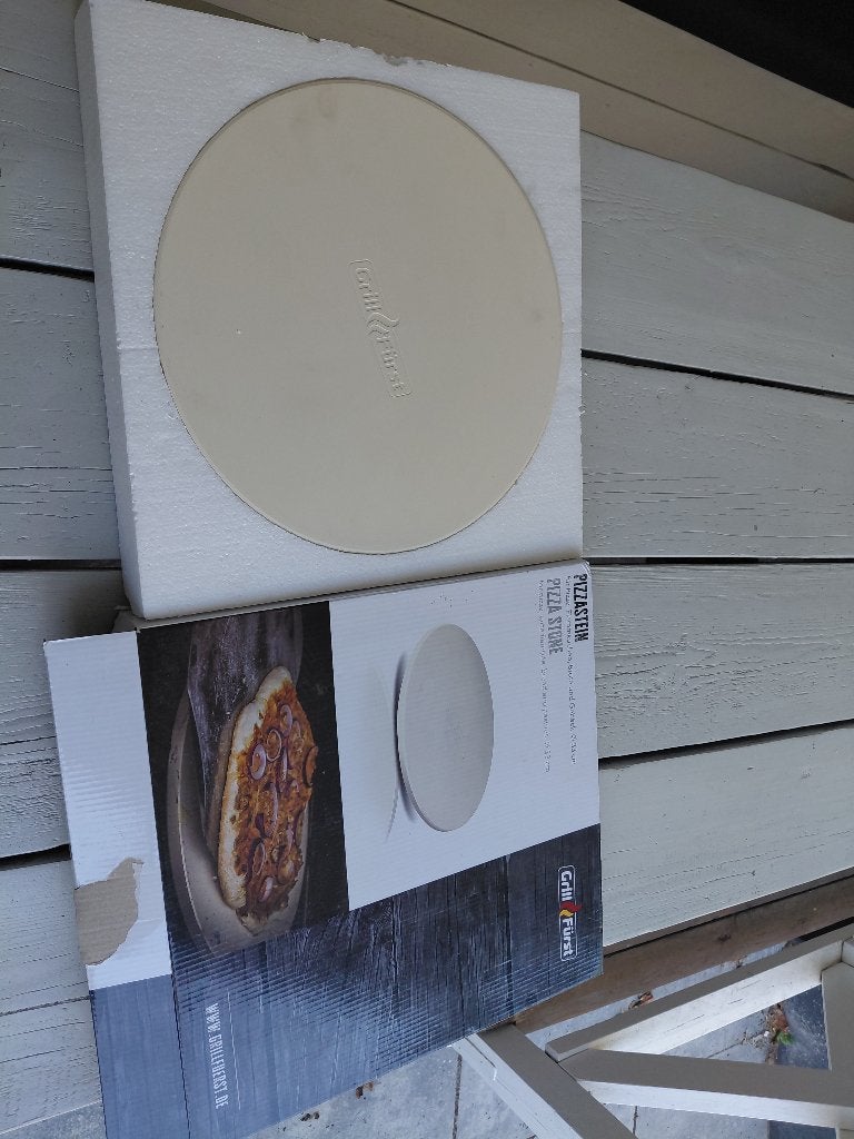Nieuwe Grill First pizzasteen Ø 33 cm, Ophalen of Verzenden, Nieuw, Grill First