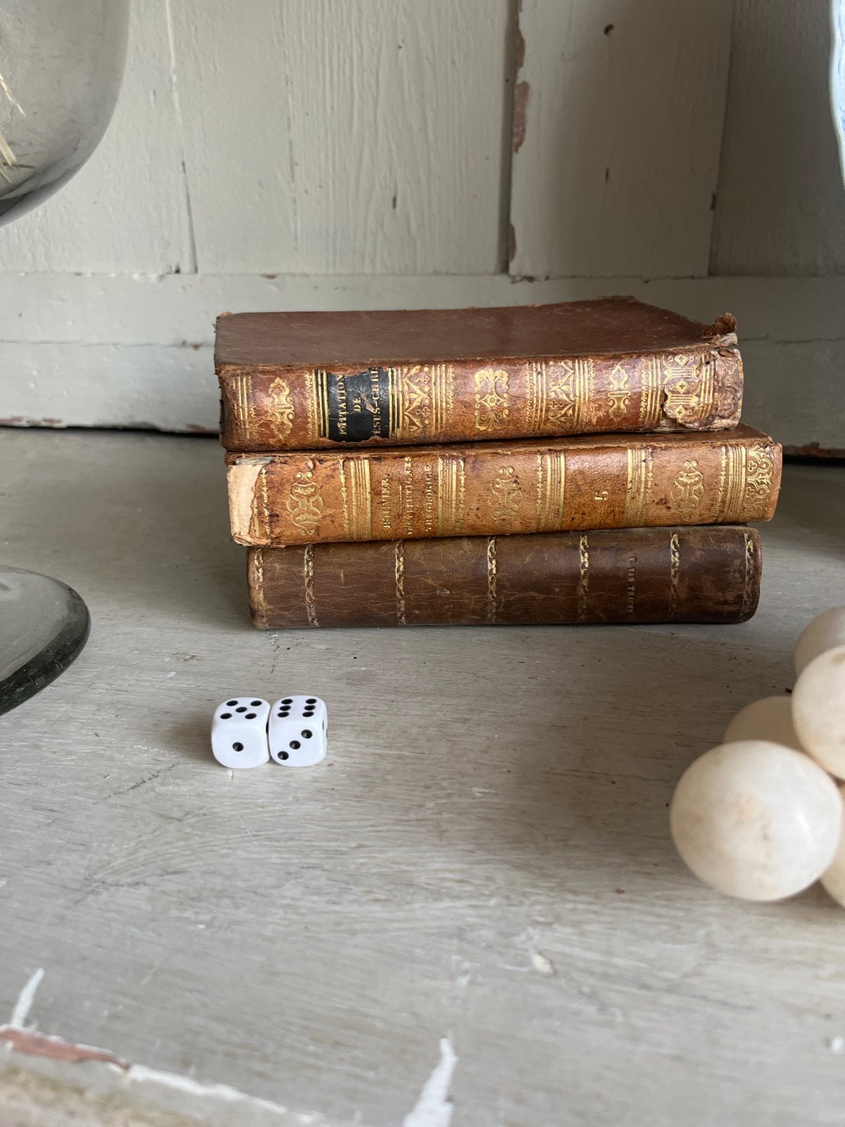 Antieke Boeken Collectie - Decoratieve Set, Antiek en Kunst, Antiek | Boeken en Bijbels, Ophalen of Verzenden