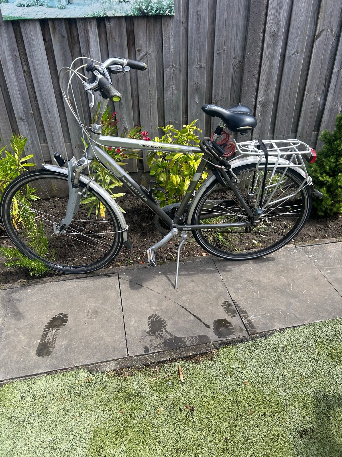 Gazelle herenfiets, Velgrem, Ophalen of Verzenden, Gazelle, 53 tot 56 cm