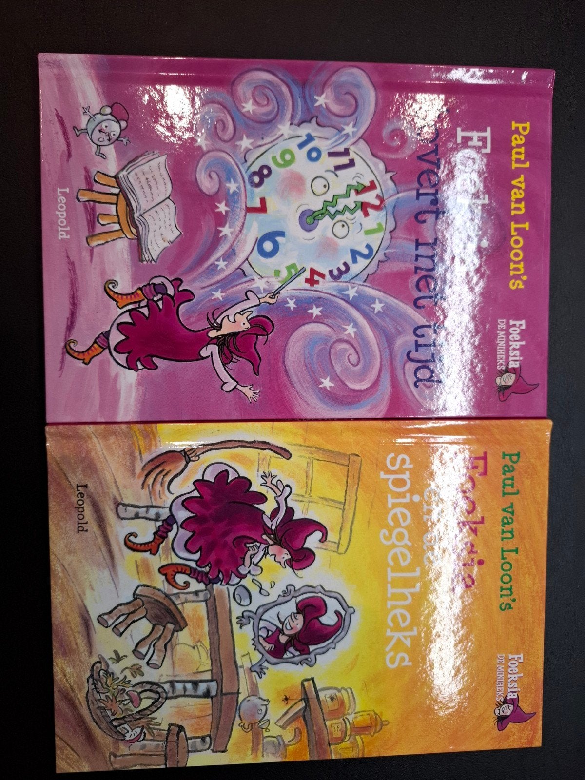 Paul van Loon's Foeksia de Miniheks: 2 boeken, Boeken, Ophalen of Verzenden, Gelezen, Paul van Loon, Fictie algemeen