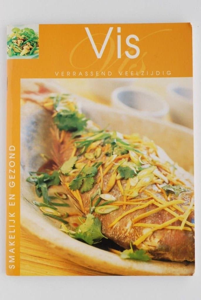 Vis: Verrassend Veelzijdig - Kookboek met Visrecepten 2004, Verzenden, Hoofdgerechten, Zo goed als nieuw, Gezond koken
