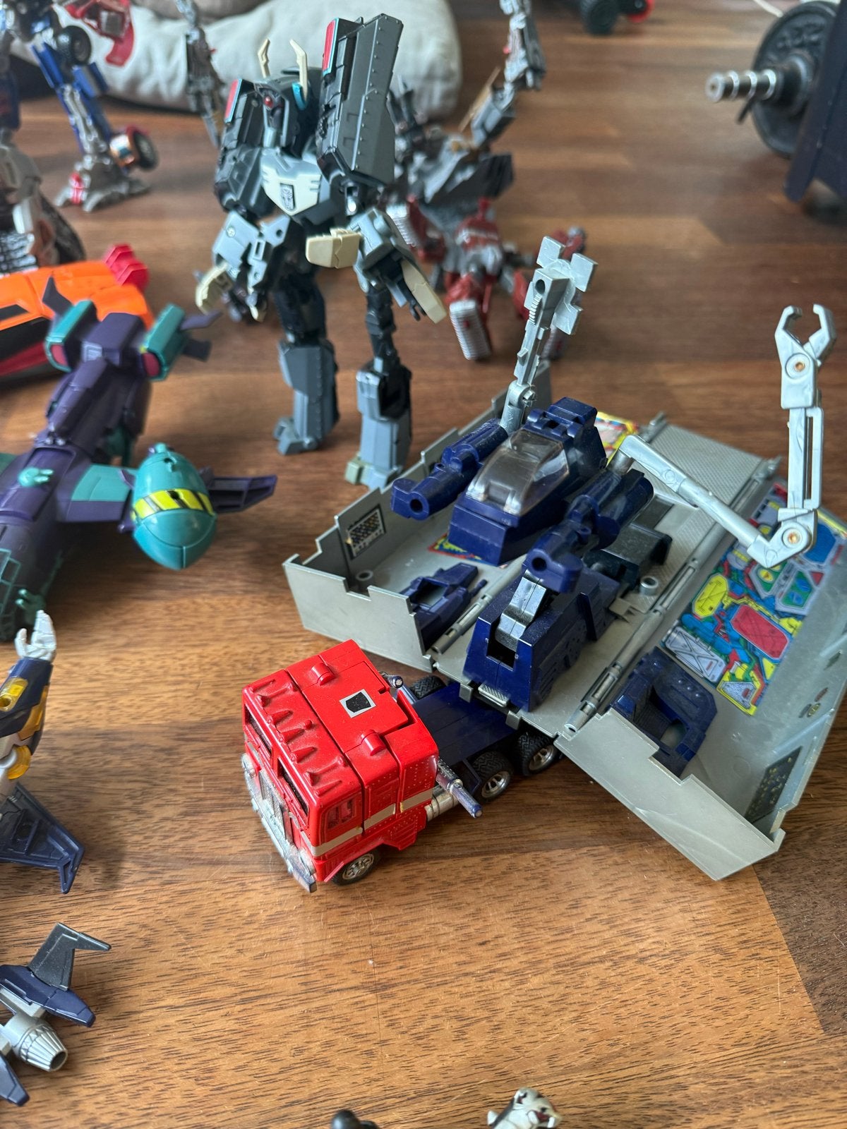 Grote collectie Transformers - Diverse Jaargangen, Ophalen, Gebruikt