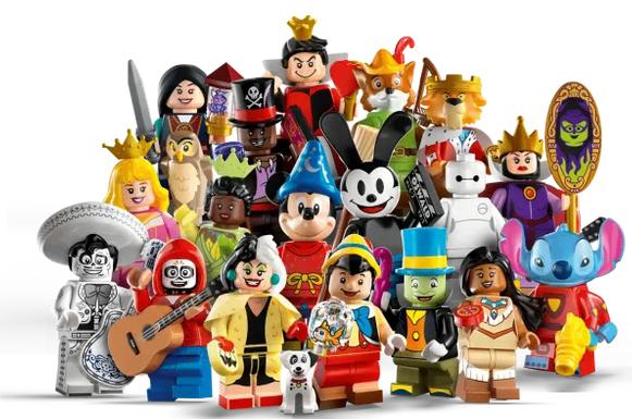 Complete set Lego minifiguren Disney 100 jaar, Lego, Nieuw, Ophalen of Verzenden, Minifiguur