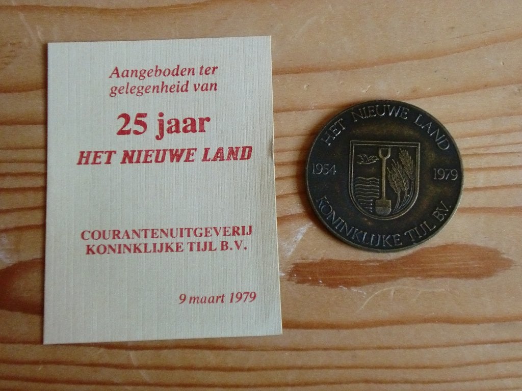 penning 25 jaar Noordoostpolder, Verzenden, Overige materialen, Nederland