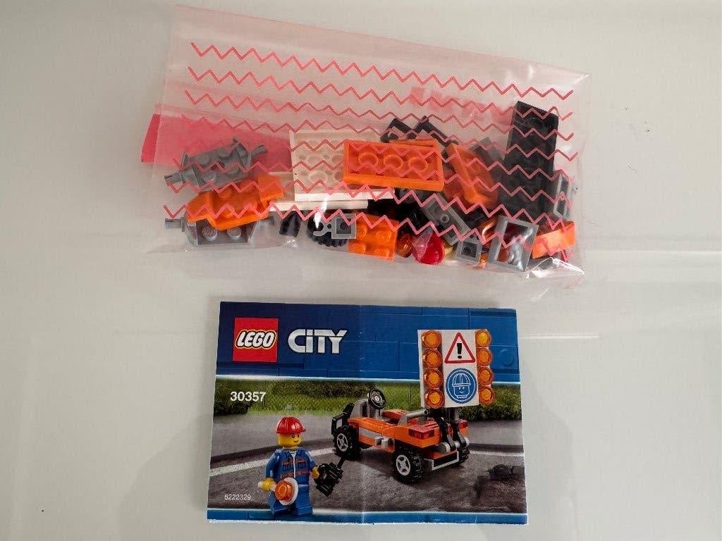 Lego city 30357 wegwerker, Compleet, City, Lego, Ophalen of Verzenden