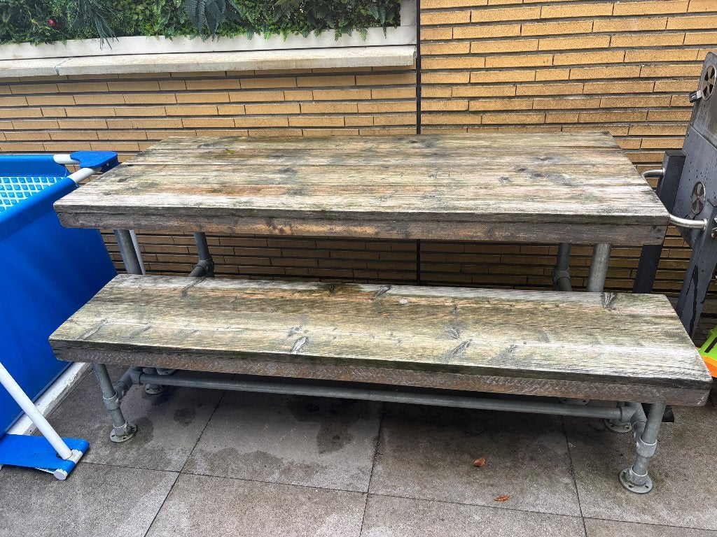 Tafel, Ophalen, Gebruikt, 200 cm of meer, 50 tot 100 cm