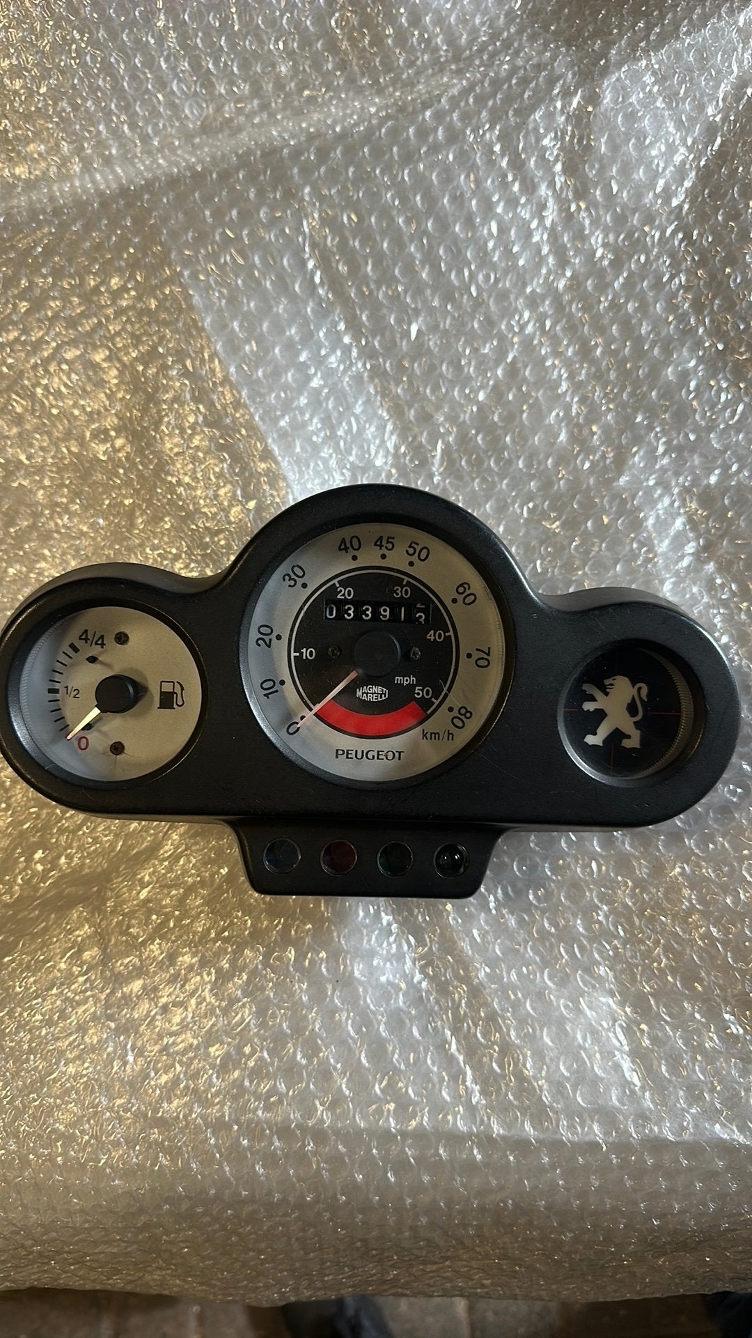Tellerklok Peugeot Speedficht 1/2, Ophalen of Verzenden, Overige typen, Peugeot