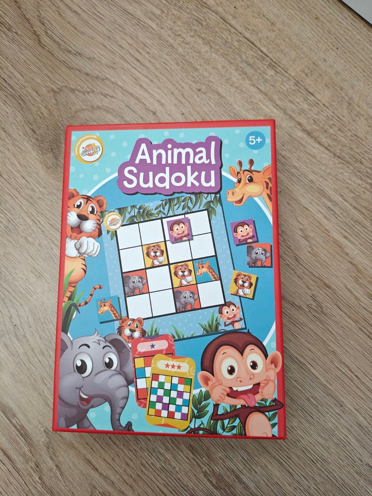 Animal Sudoku - Leuk educatief spel voor kinderen, Een of twee spelers, Ophalen of Verzenden, Zo goed als nieuw, Universo