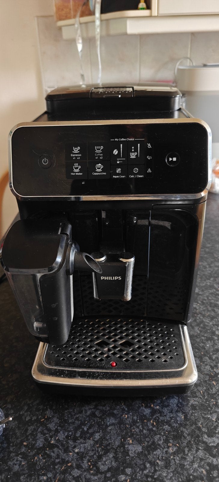 Philips EP2231 Volautomatische Espressomachine, Witgoed en Apparatuur, Ophalen, Gebruikt, Espresso apparaat, 10 kopjes of meer