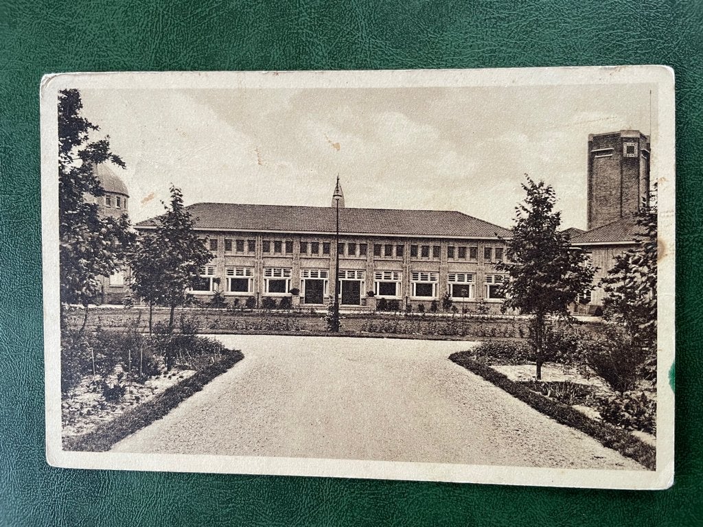 ansichtkaart Bergen ; Sint Petrus Canisius Retraitenhuis., Verzenden, 1940 tot 1960, Noord-Holland
