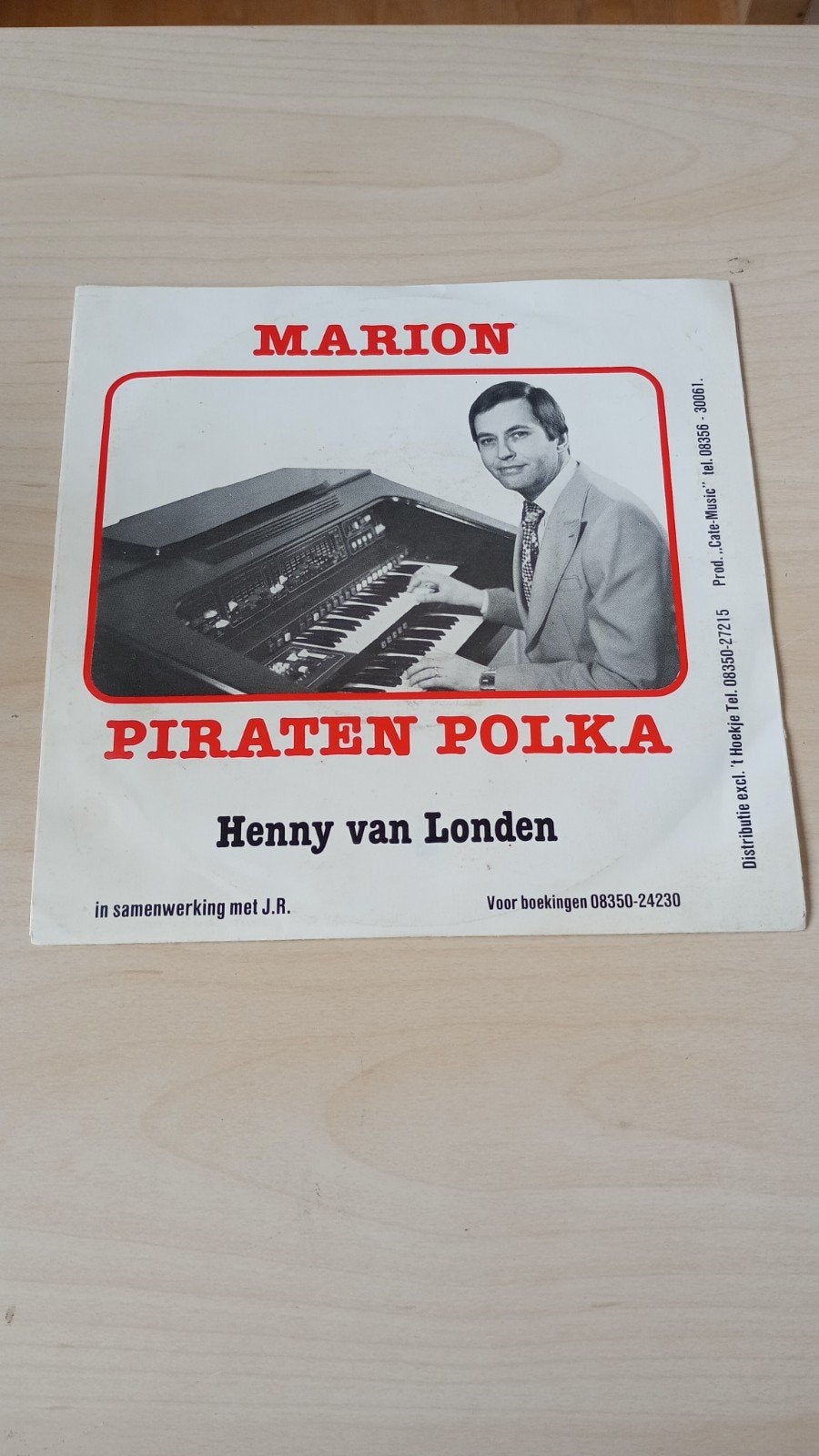 Henny van London - Piraten Polka single, Cd's en Dvd's, Vinyl Singles, Ophalen of Verzenden, Gebruikt, 7 inch, Nederlandstalig