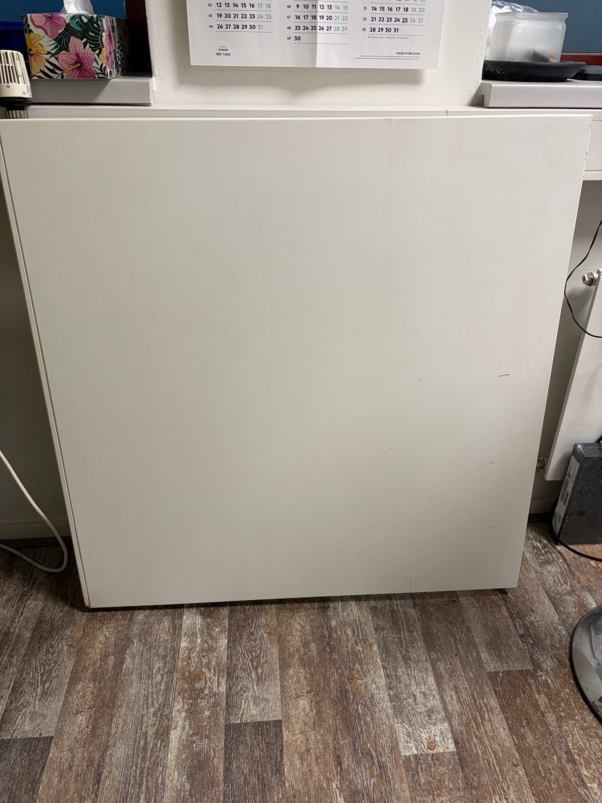 Platte radiator 90x90, Ophalen, Gebruikt, Radiator, 60 tot 150 cm