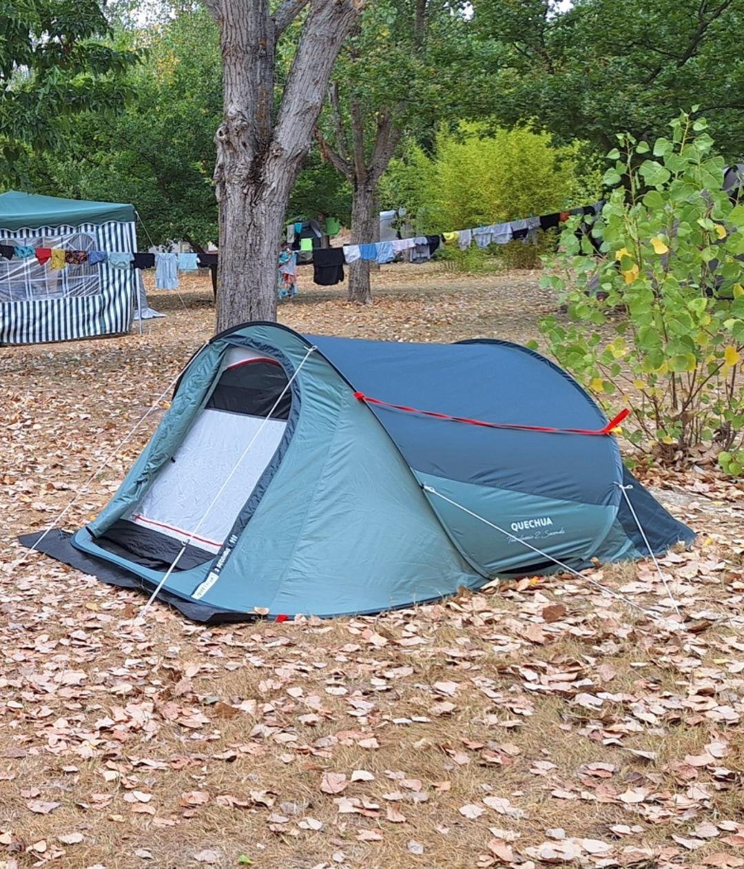 Quechua 3 persoons 2 sec tent, Caravans en Kamperen, Tenten, Ophalen of Verzenden, Zo goed als nieuw, Tot en met 3
