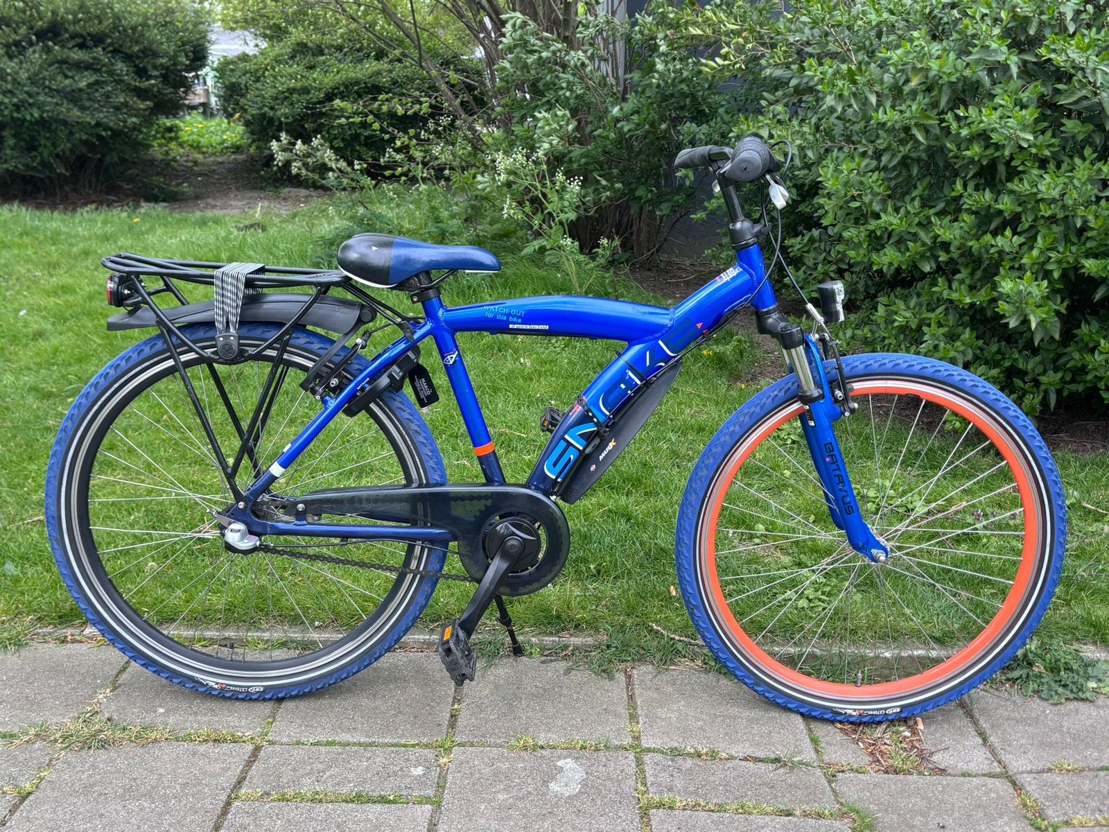 Batavus snake 26inch, Ophalen, Velgrem, 26 inch of meer, Versnellingen
