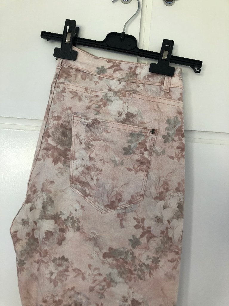 Miss Etam Dames broek mooi! Zomer, Ophalen, Maat 42/44 (L), Zo goed als nieuw, Roze