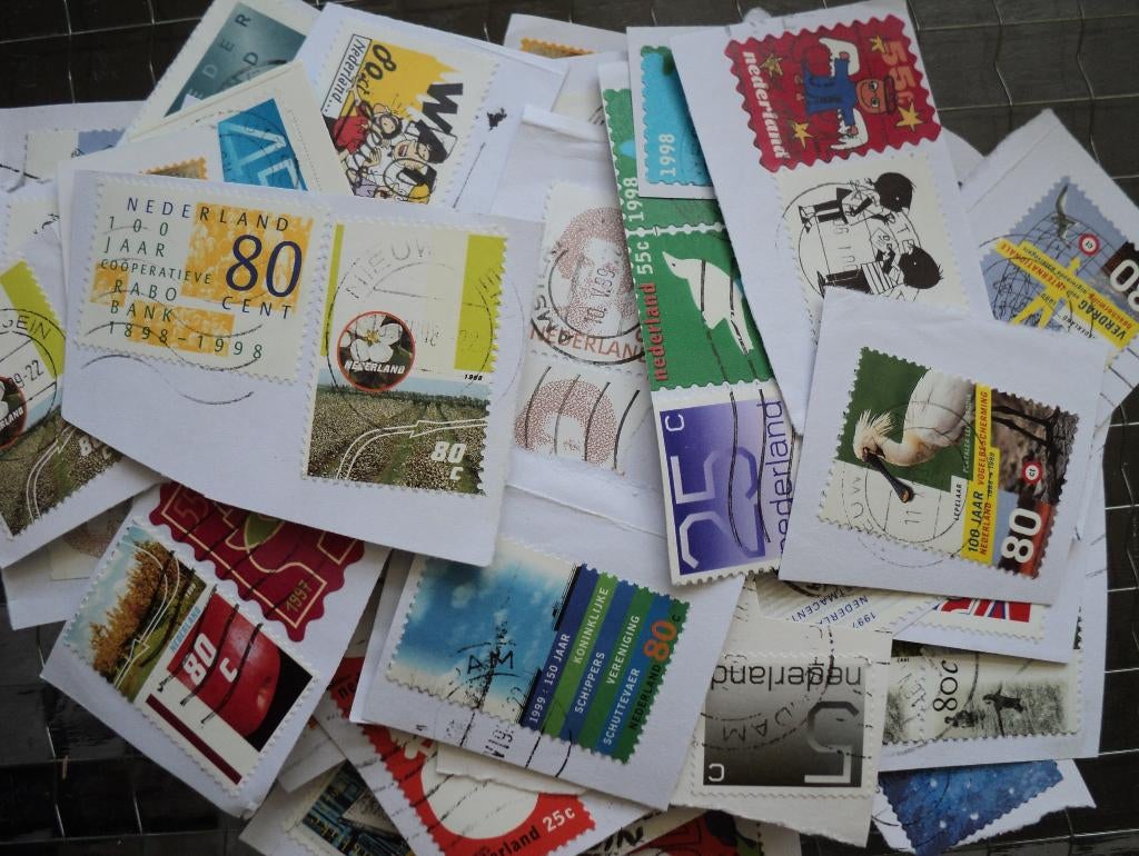 7233 nederland ca 100x onafgeweekt, Postzegels en Munten, Ophalen of Verzenden