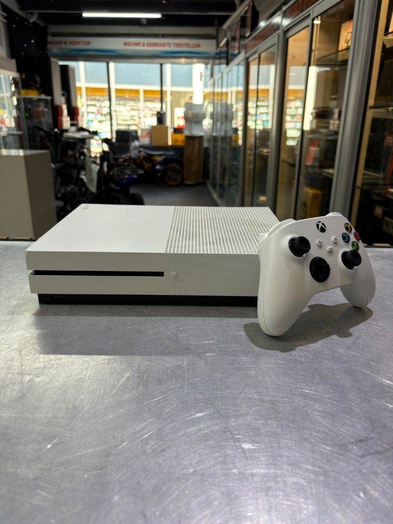 Xbox One S 1TB Inclusief Doos | ZGAN, ., Ophalen of Verzenden, Zo goed als nieuw, .