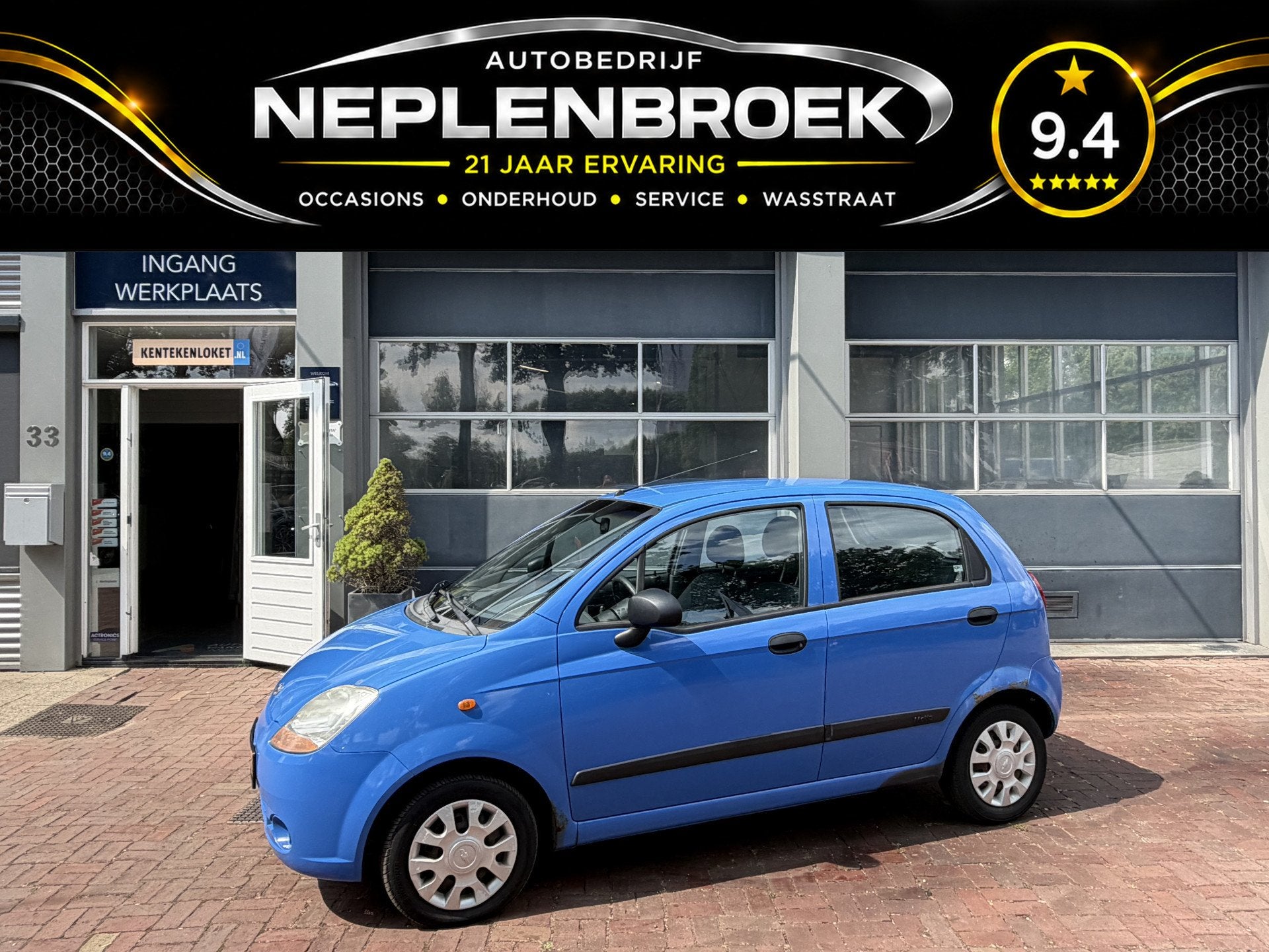 Chevrolet Matiz 0.8 Pure Bj 2006 Km 60.289 beginners auto ap, Auto's, Chevrolet, Voorwielaandrijving, Dealer onderhouden, Stof