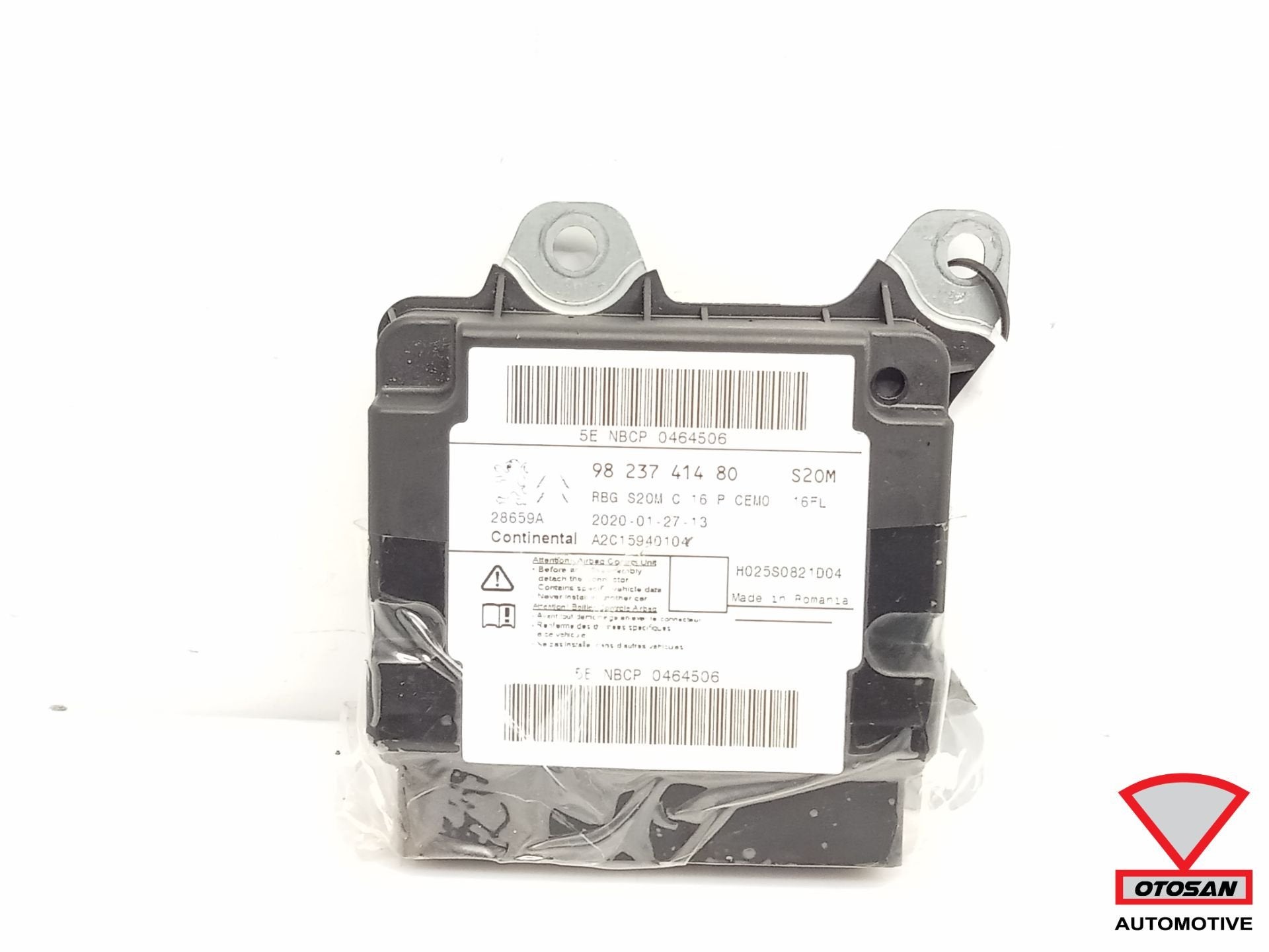 Opel Corsa F Peugeot Citroen Airbag Module 9823741480