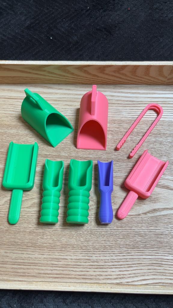 Sensorische speelset: schepjes en pincet voor fijne motoriek, Kinderen en Baby's, Speelgoed | Educatief en Creatief, Hoogersmilde Beilervaart 1