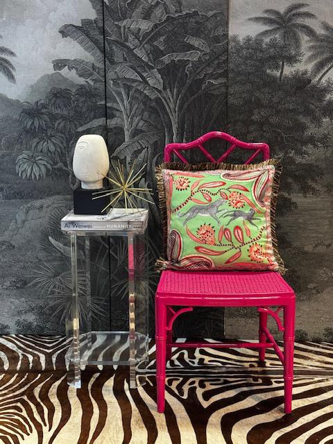 FAUX BAMBOO CHIPPENDALE  STOEL JONATHAN ADLER, Ophalen, Zo goed als nieuw, Overige kleuren, Eén