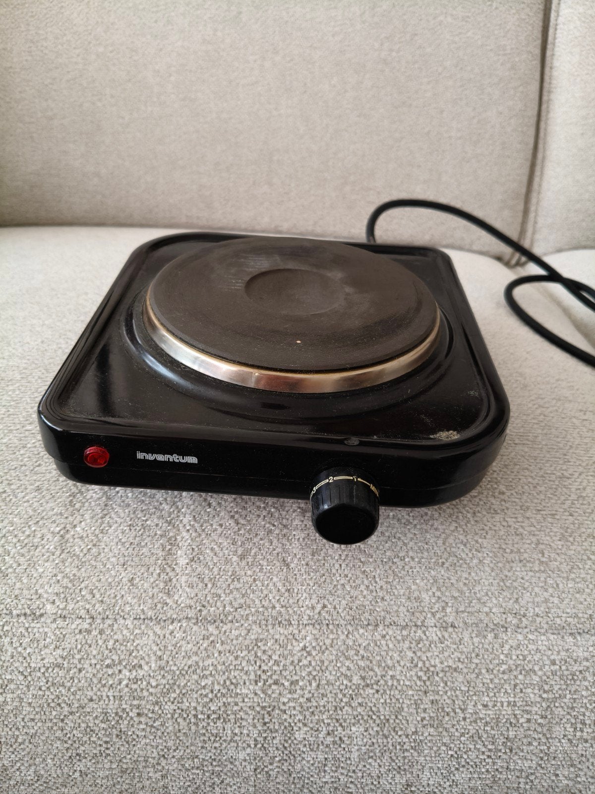 Inventum Kookplaatje, Ophalen, Vrijstaand, Elektrisch, 4 kookzones