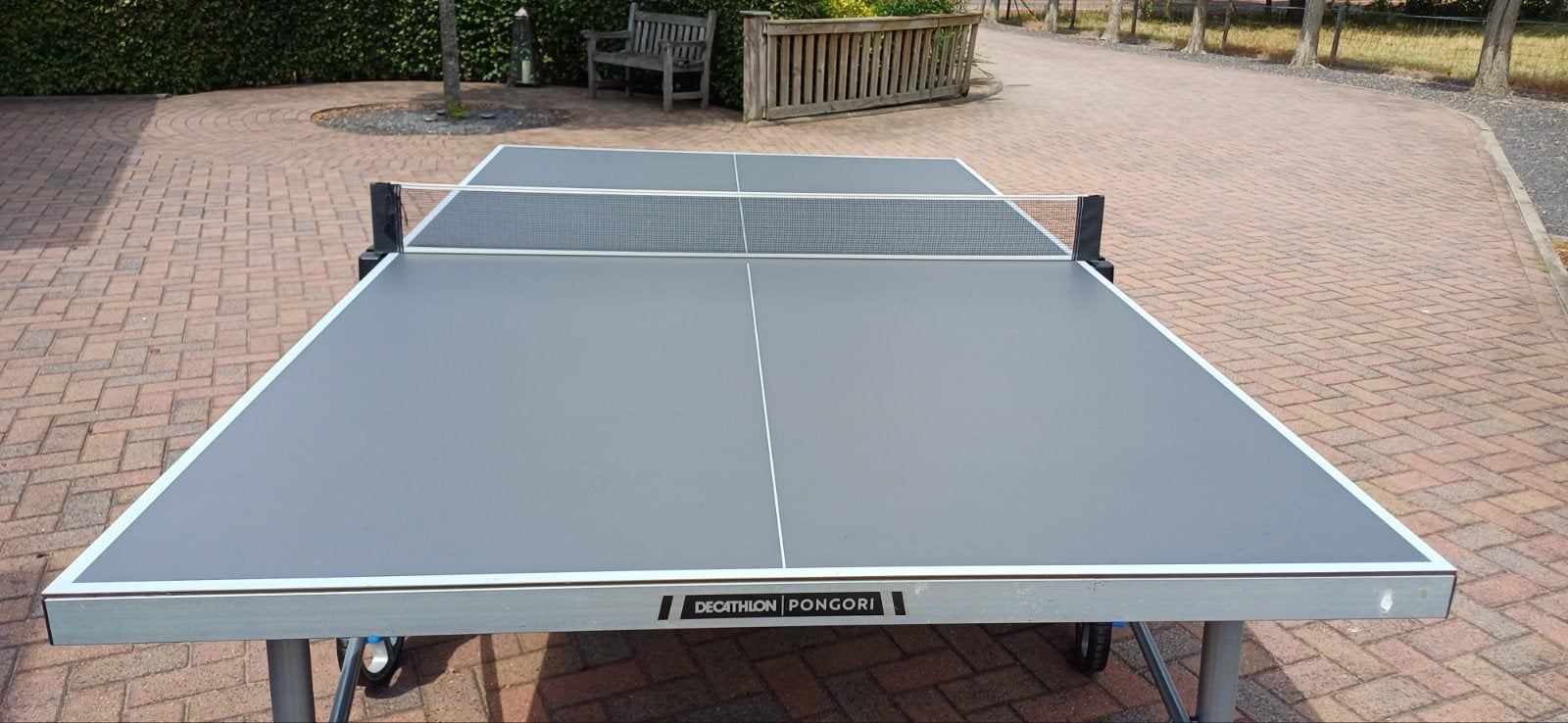 Z.G.A.N Tafeltennistafel Pongori/outdoor, Ophalen, Zo goed als nieuw, Tafel Indoor, Verrijdbaar