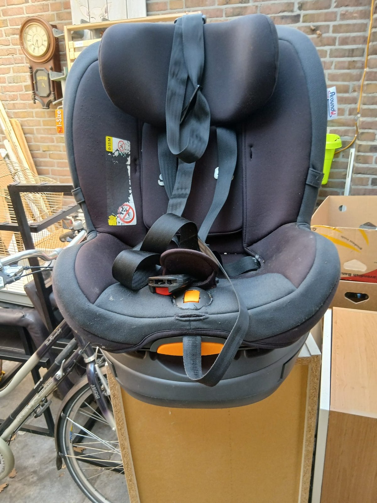 Kinder autostoel, Ophalen, Zo goed als nieuw, Overige merken, Autogordel of Isofix