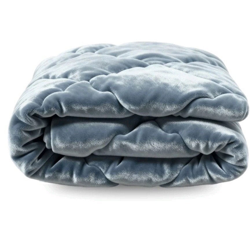 Flanel Uni Dekbed Blue Mirage 200x200 incl. Slopen, Zelesta, Blauw, Dekbedovertrek, Ophalen of Verzenden