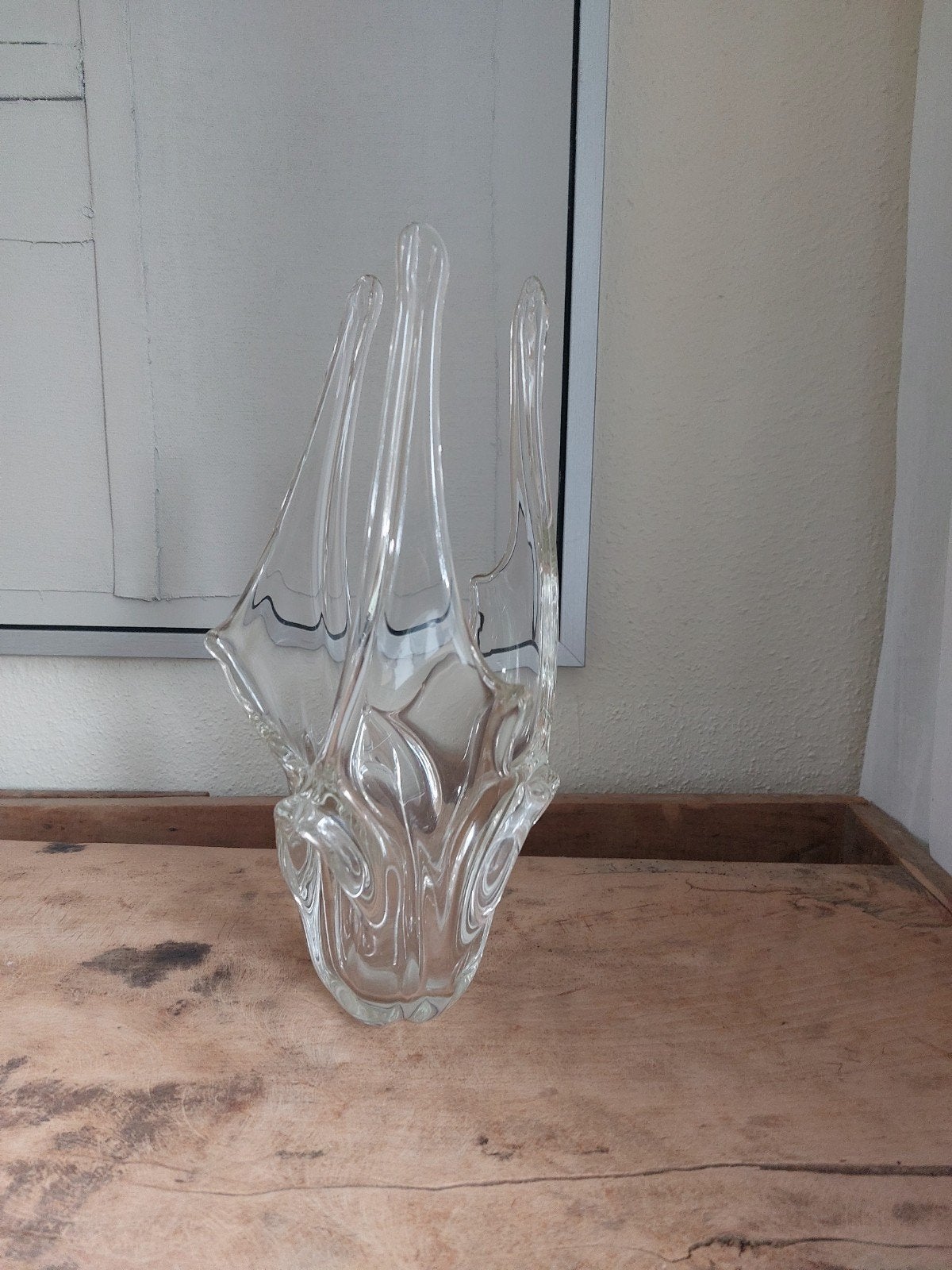 Unieke vaas murano glas, Ophalen of Verzenden