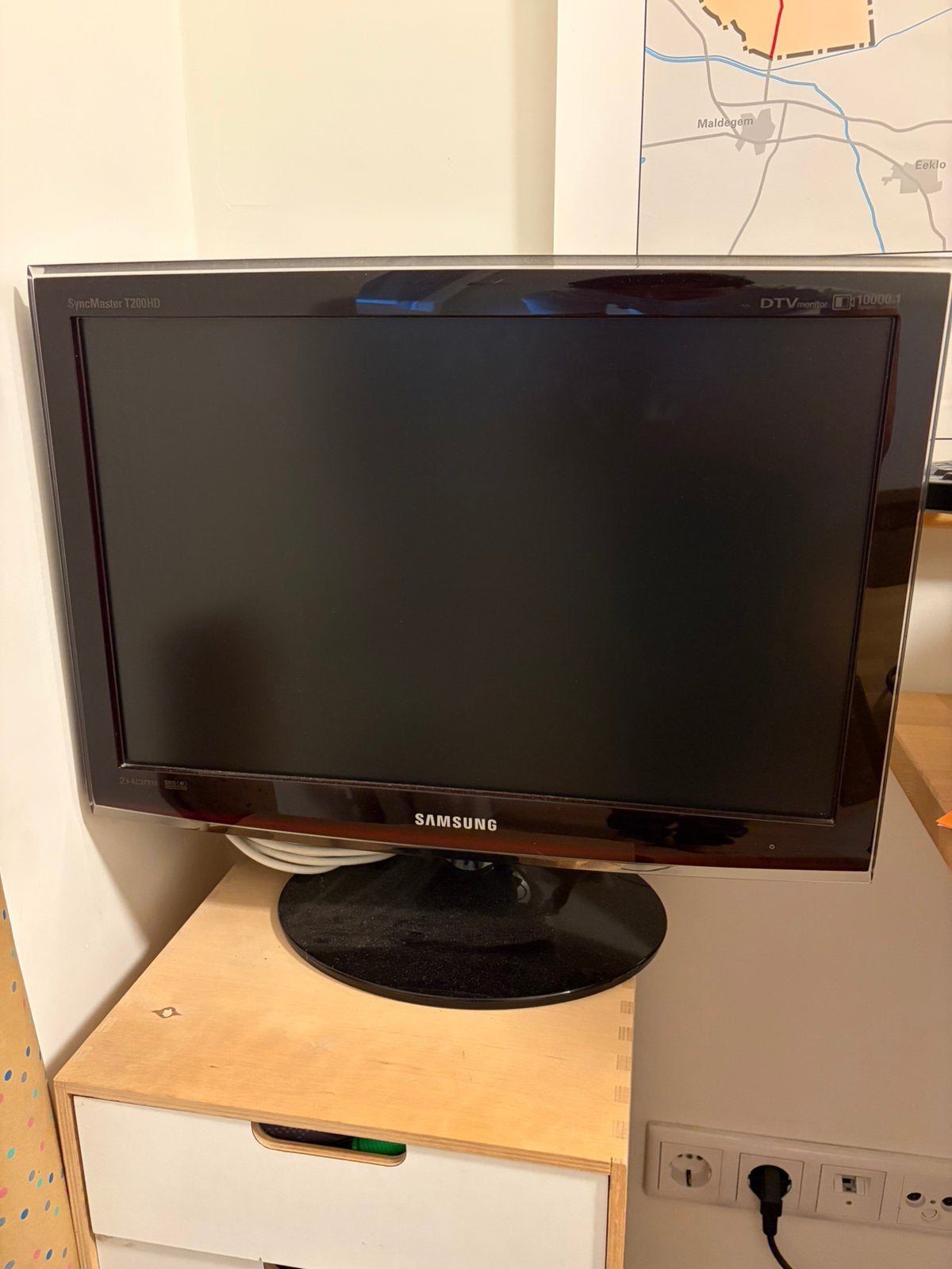 Samsung tv / monitor, Ophalen, Zo goed als nieuw, 50 Hz, Samsung