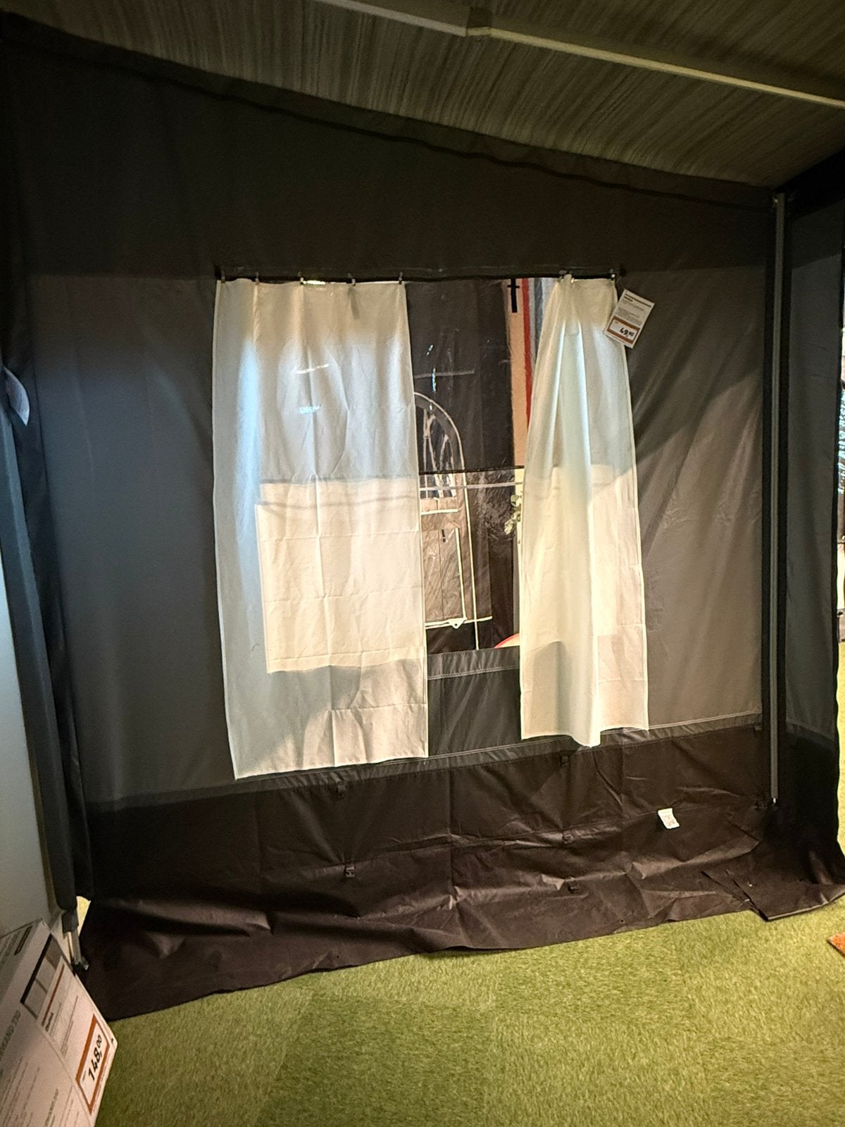 Obelink Gordijnenset Queen wit 6 stuks, Caravans en Kamperen, Ophalen of Verzenden, Nieuw