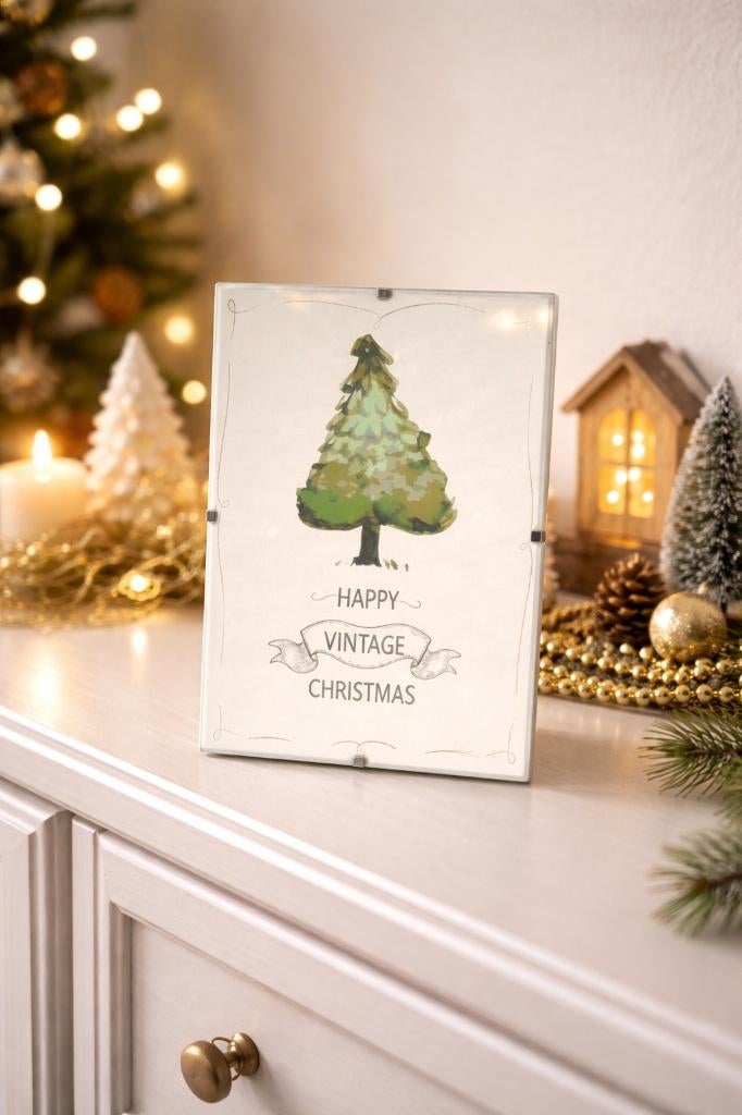 Partij Vintage Christmas wissel fotolijsten 15x20cm, NHP International, Sales@nhp-international.com, Ophalen of Verzenden, Nieuw