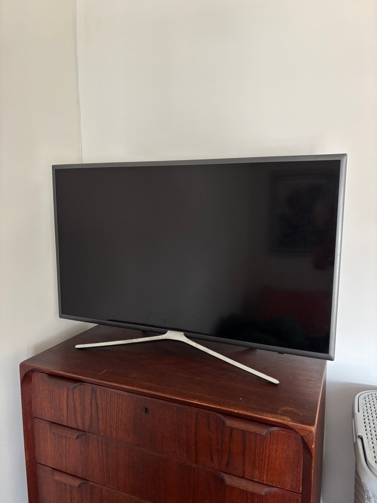 Samsung 40 inch full-hd tv, Ophalen, 50 Hz, Zo goed als nieuw, Samsung