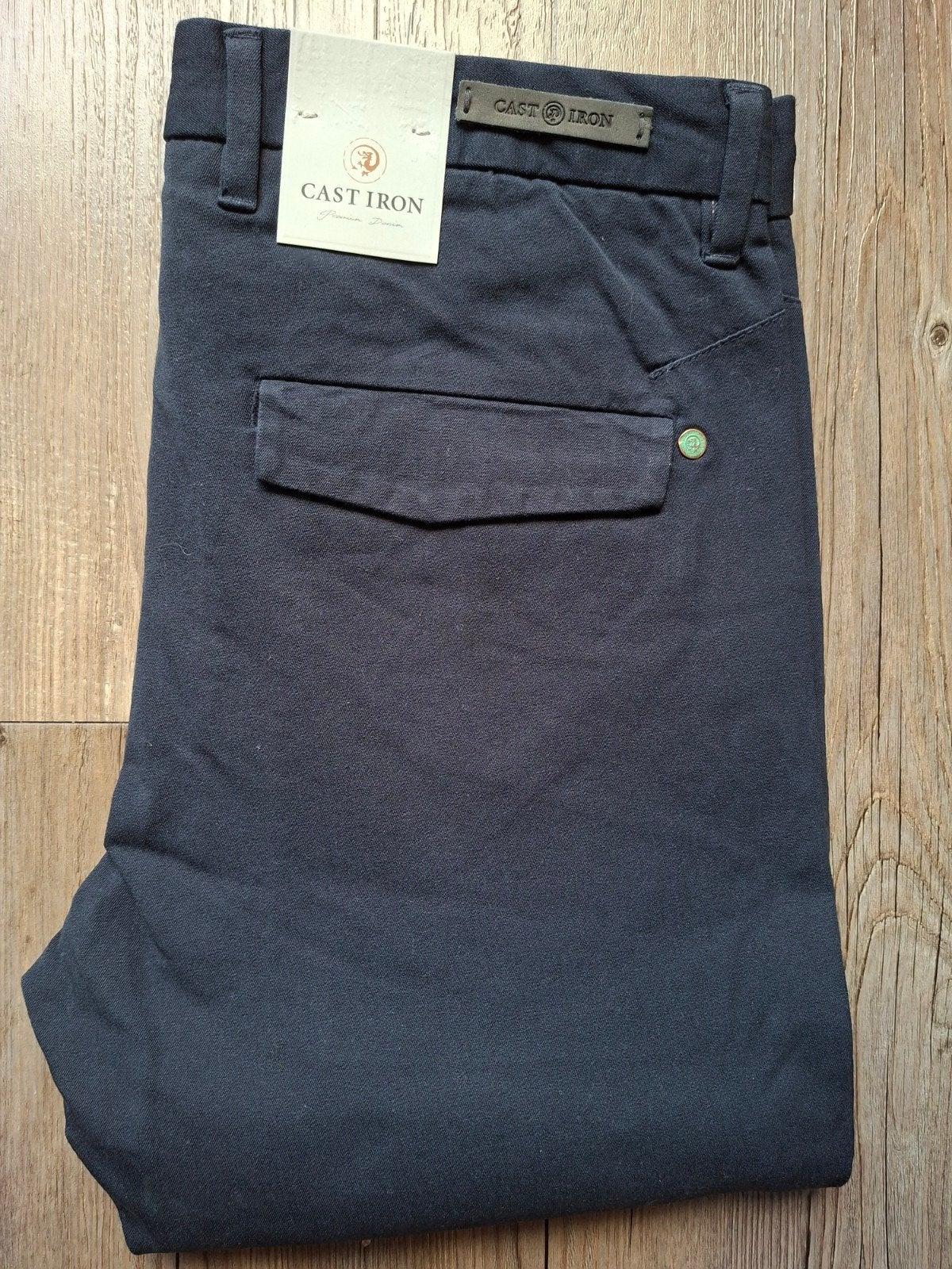 CAST IRON Riser slimfit chino W30 L34 3 voor €149,95, Blauw, Nieuw, Ophalen of Verzenden, Cast Iron