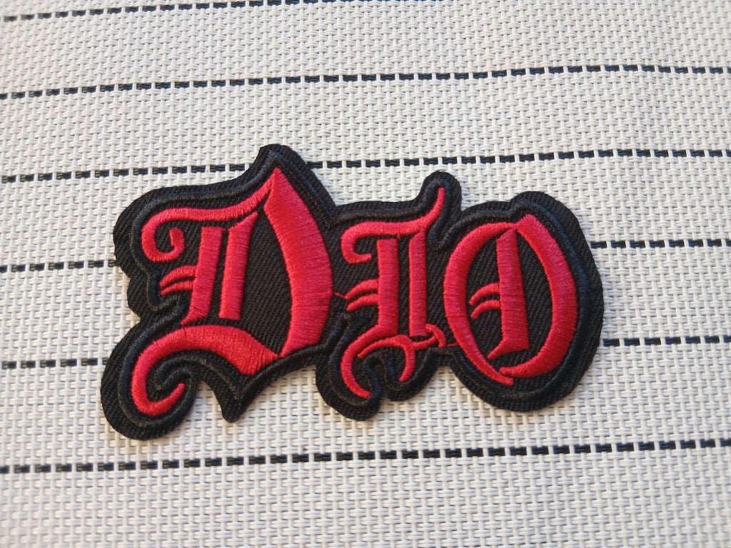 Dio leuke en mooie embroidered logo patch 2, Ophalen of Verzenden, Nieuw, Kleding