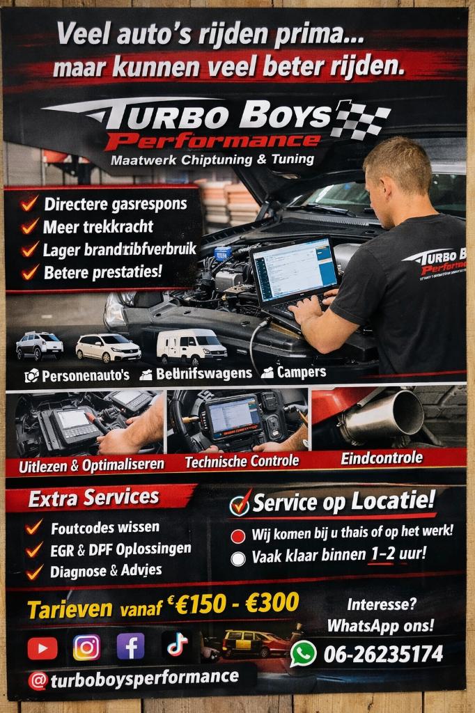 chiptuning op maat meer vermogen, minder verbruik tuning NL, Ophalen
