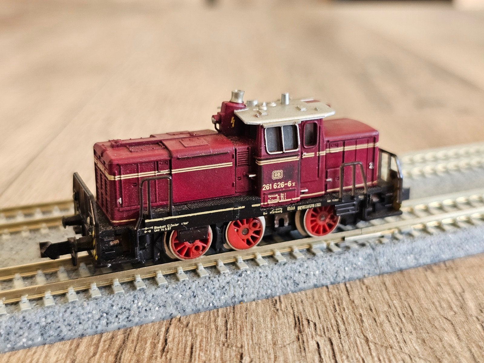 Fleischmann Piccolo V21 N-spoor locomotief (zonder motor), Ophalen of Verzenden, Gebruikt, Locomotief, Fleischmann