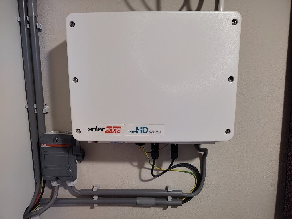 Omvormer solar panelen, Solar Edge, Ophalen of Verzenden, Gebruikt
