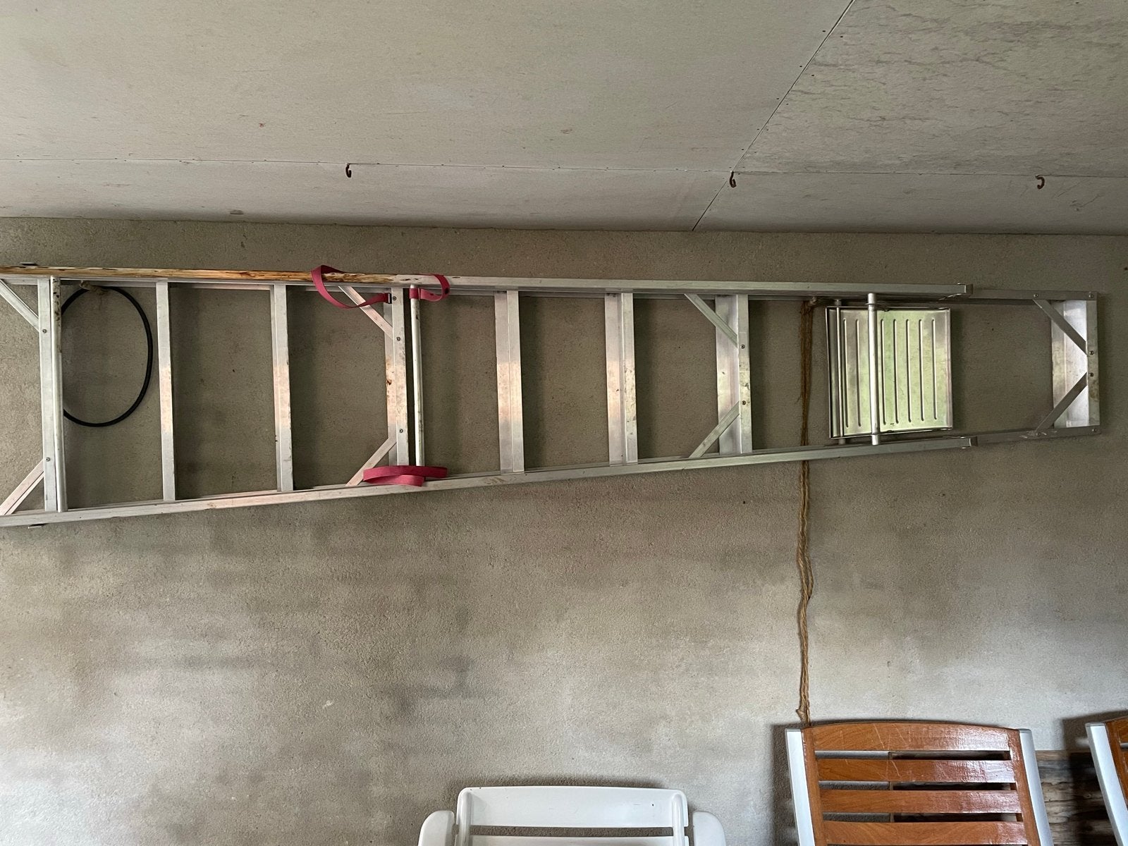 Gebruikte huishoudtrap met 8 treden, Ophalen, Gebruikt, Trap, 2 tot 4 meter