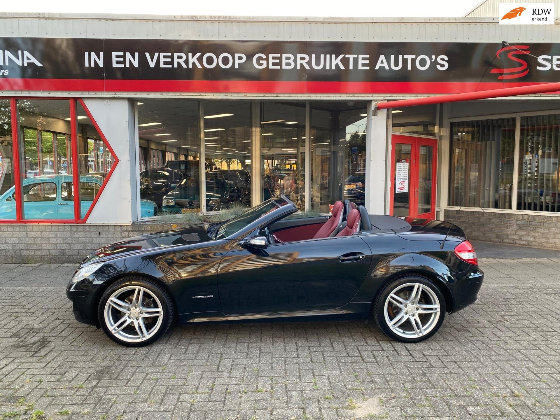 Mercedes-Benz SLK-klasse 200 Kompr Automaat - Leer - AMG - I, Automaat, Achterwielaandrijving, Gebruikt, 4 cilinders
