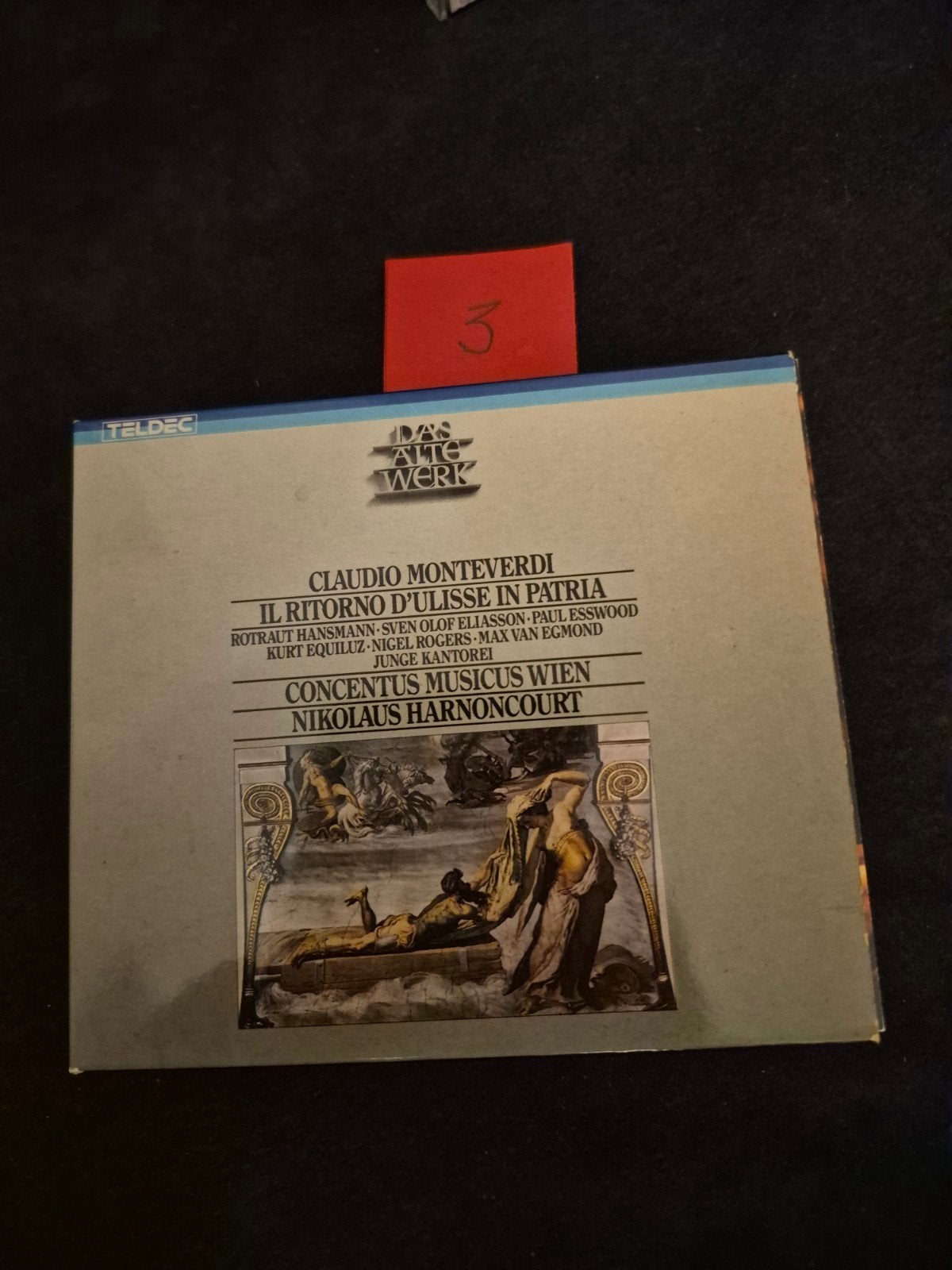 Claudio Monteverdi - Il Ritorno d'Ulisse in Patria CD, Inclusief boekje, Gebruikt, Boxset, Overige componisten