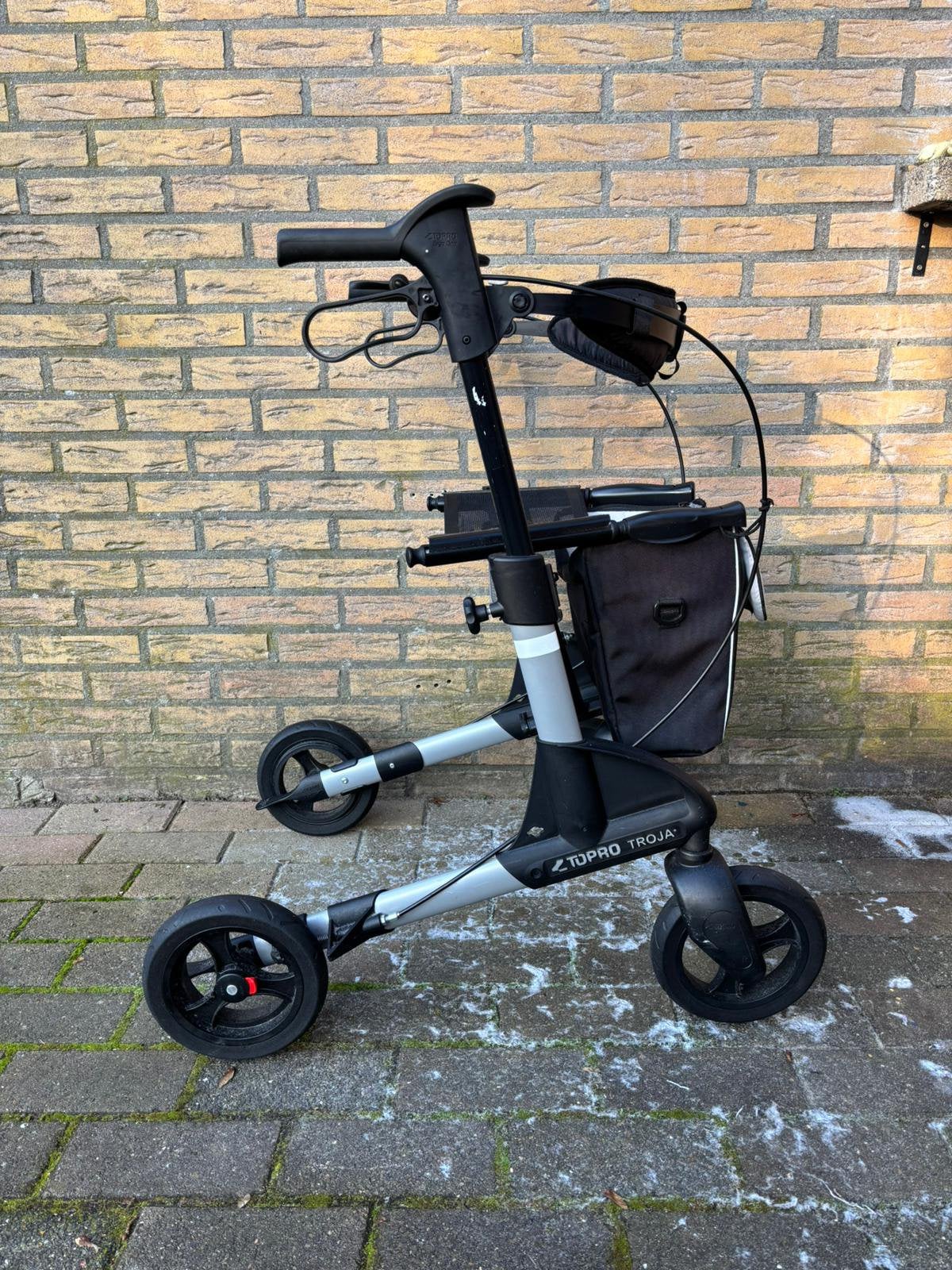 GS Topra Troja rollator lichtgewicht, Diversen, Rollators, Ophalen of Verzenden, Opvouwbaar, Zo goed als nieuw
