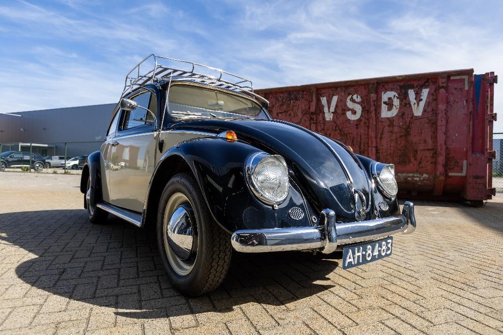 Volkswagen Kever 1200 uit 1964 – Concoursstaat, Auto's, Volkswagen, Achterwielaandrijving, Beetle (Kever), 4 cilinders, Zwart