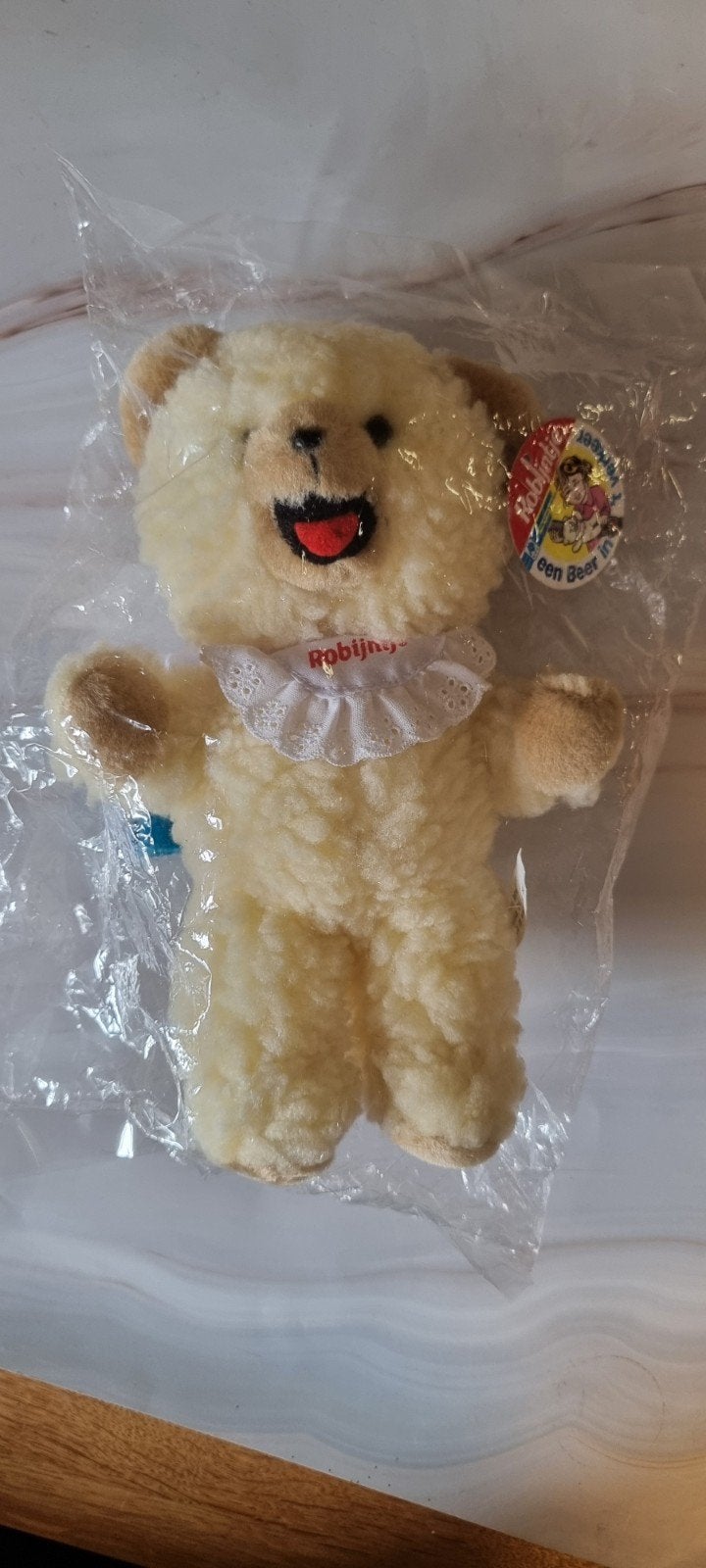 Vintage Robijntje knuffelbeer - Veilig Verkeer Nederland, Overige merken, Overige karakters, Beer, Nieuw