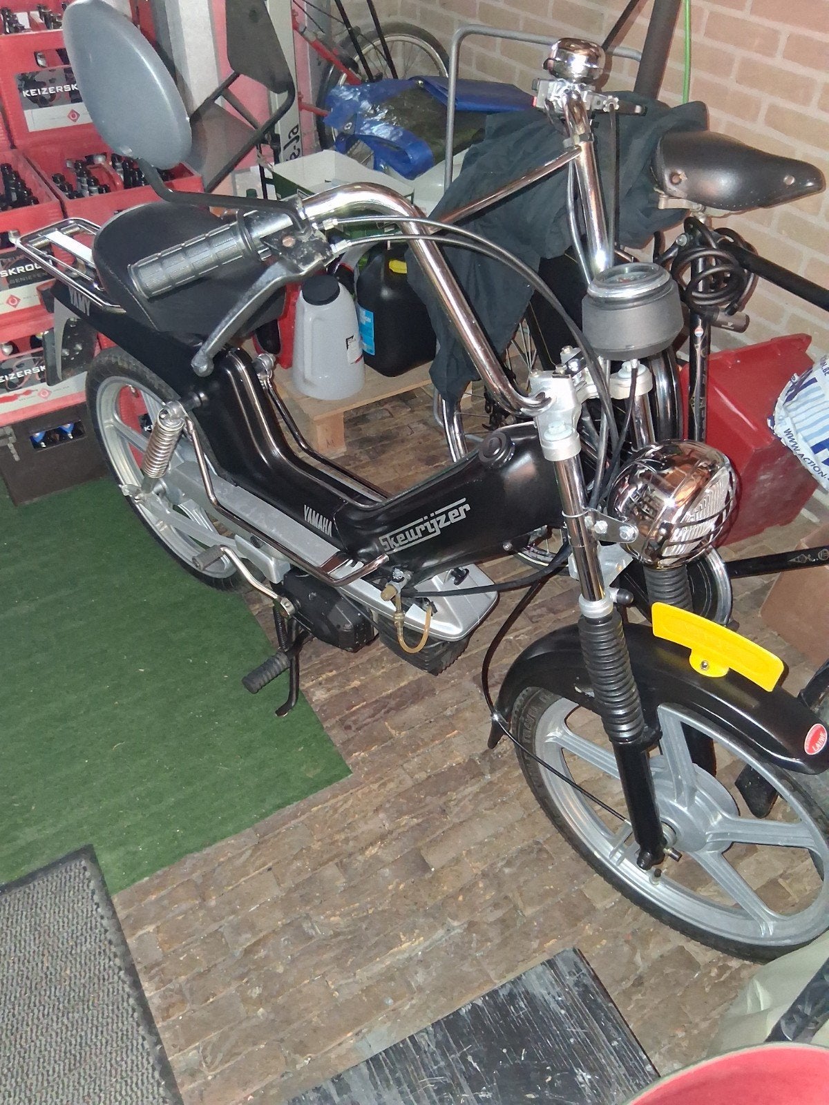 Yamaha Yamy Bromfiets - Klassieke Stijl, Ophalen, Tweetakt, Gebruikt, Yamaha
