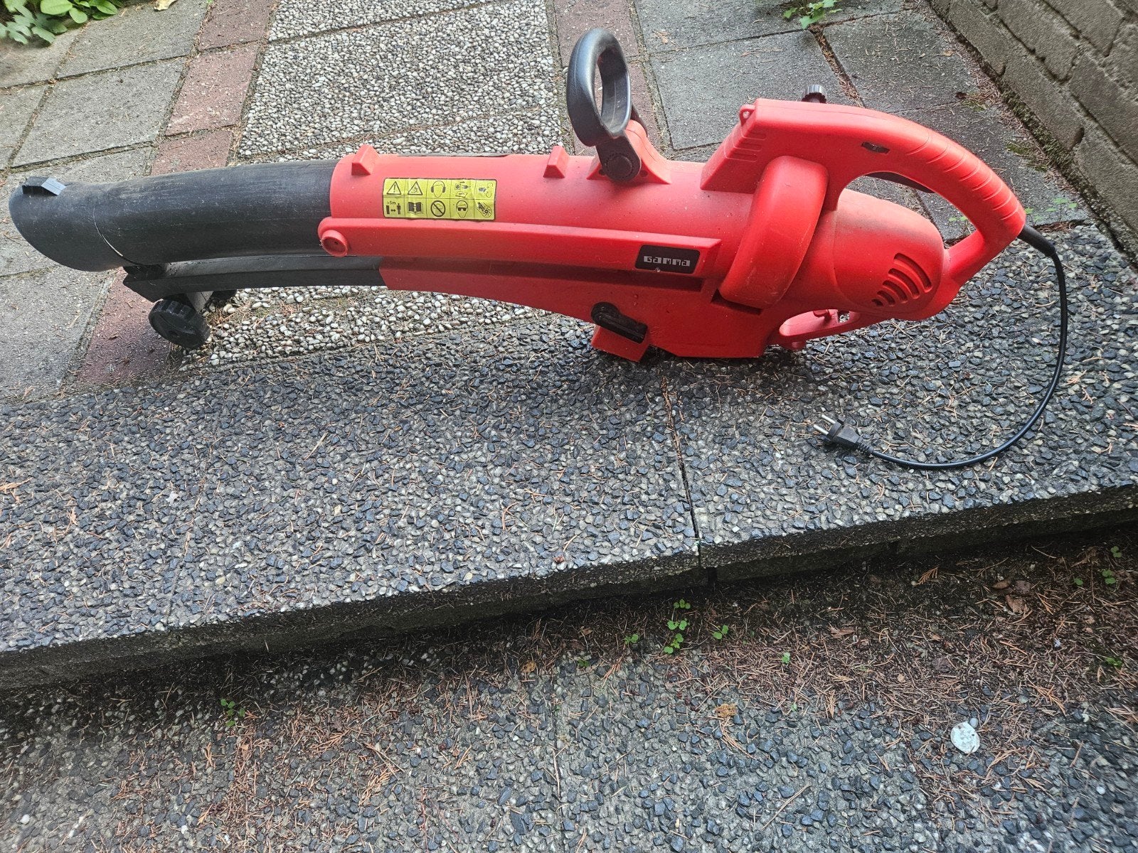 Gamma BR-35V Bladblazer 3000W - Werkt goed, Gebruikt, Handgedragen, Ophalen of Verzenden, Gamma