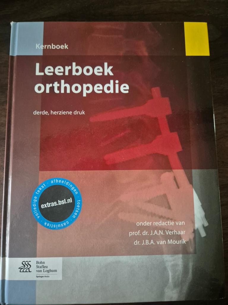 Leerboek orthopedie, Boeken, Ophalen of Verzenden, Zo goed als nieuw