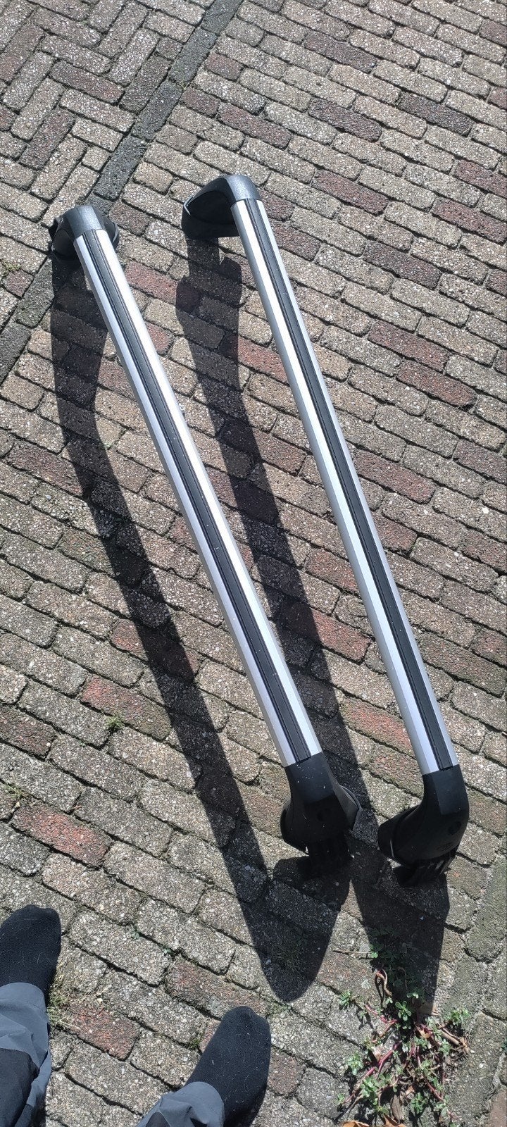Originele dakdragers voor Toyota Prius (max 75kg), Auto diversen, Ophalen, Gebruikt